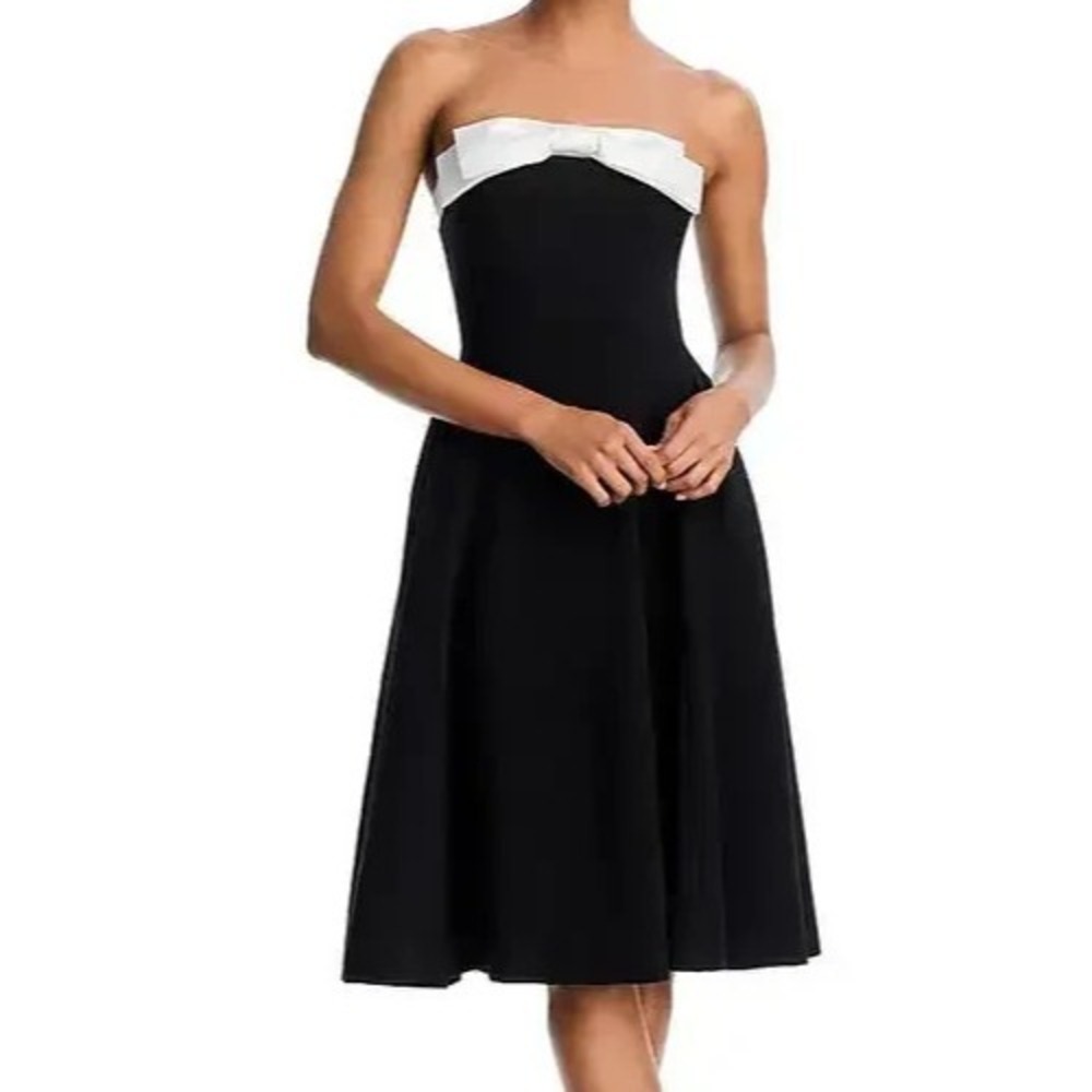 WAYF dion strapless dress Black Size XS‎
